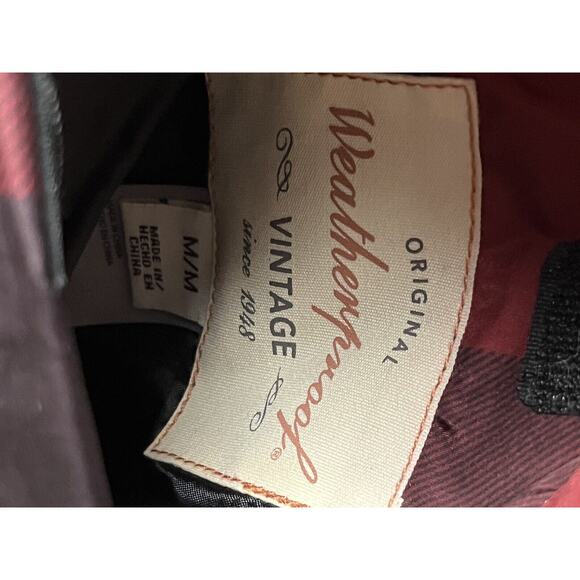 Weatherproof Vest Womens medium Reversible Buffalo Plaid Faux‎ Fur Full Zip - Picture 7 of 10